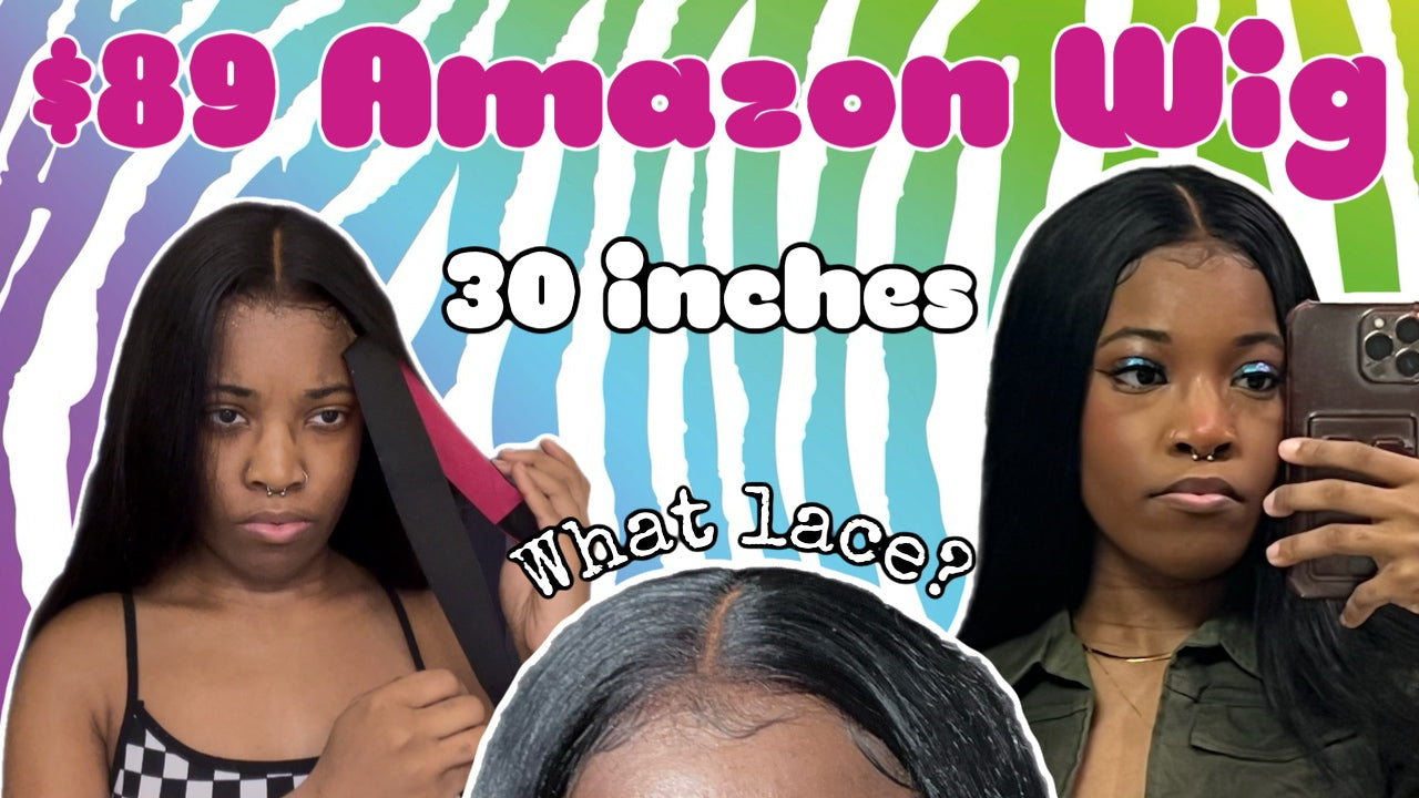 Load video: Watch Sydney install an affordable lace front wig.